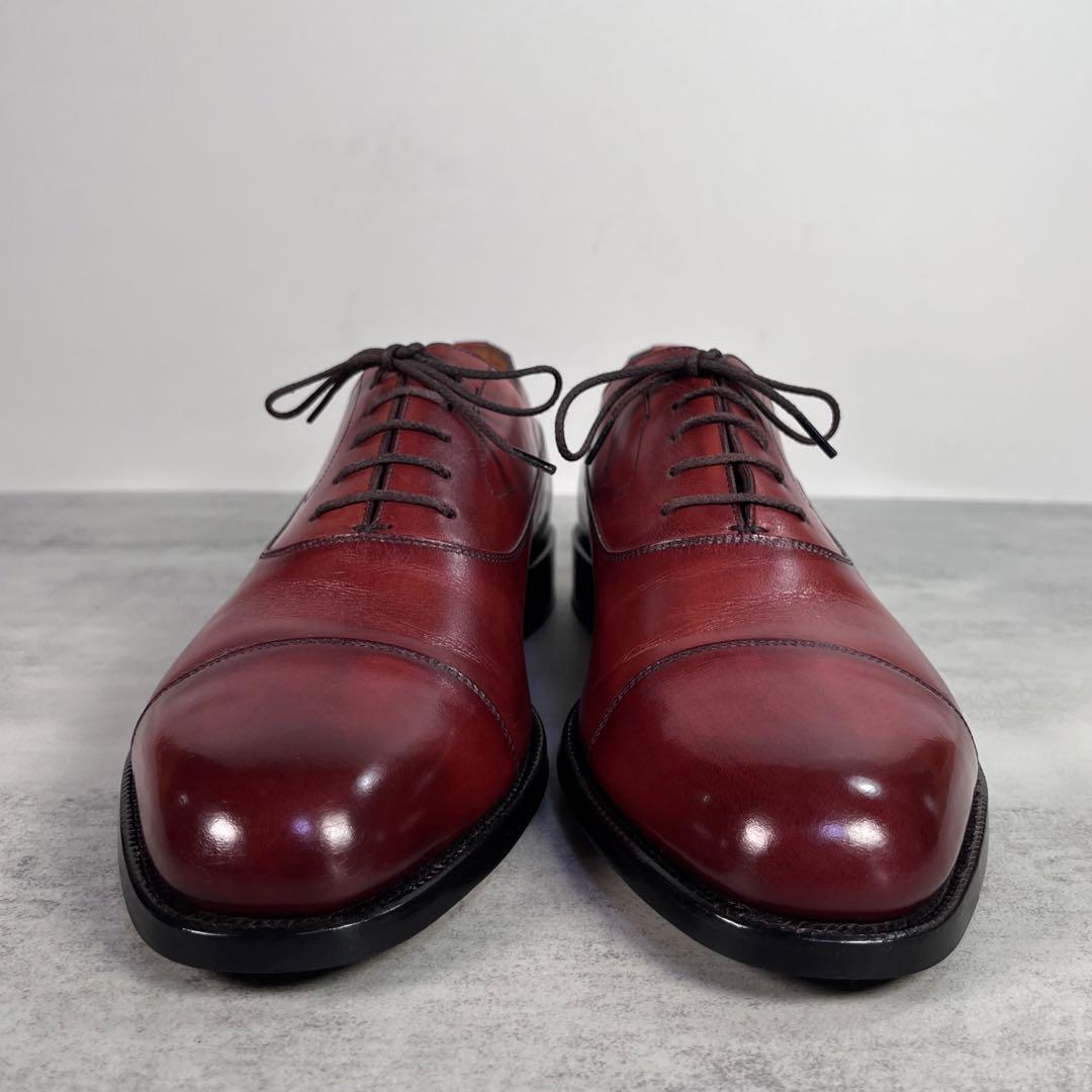 【美品】大塚製靴/OTSUKA 革靴 ストレートチップ 内羽根の画像2