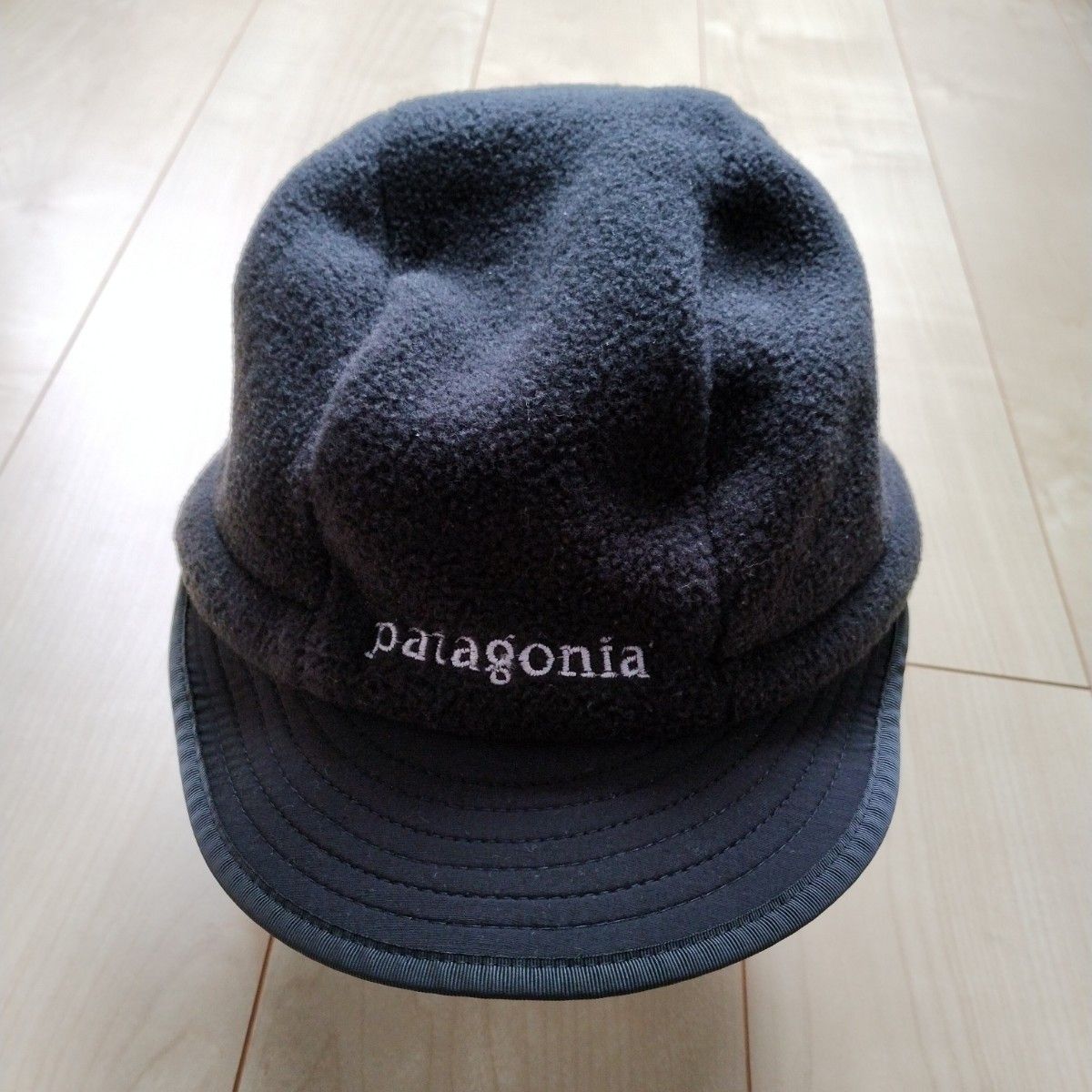 Patagonia パタゴニア 01年製 シンチラ ダックビルハット Synchilla Duckbill Hat  黒 帽子