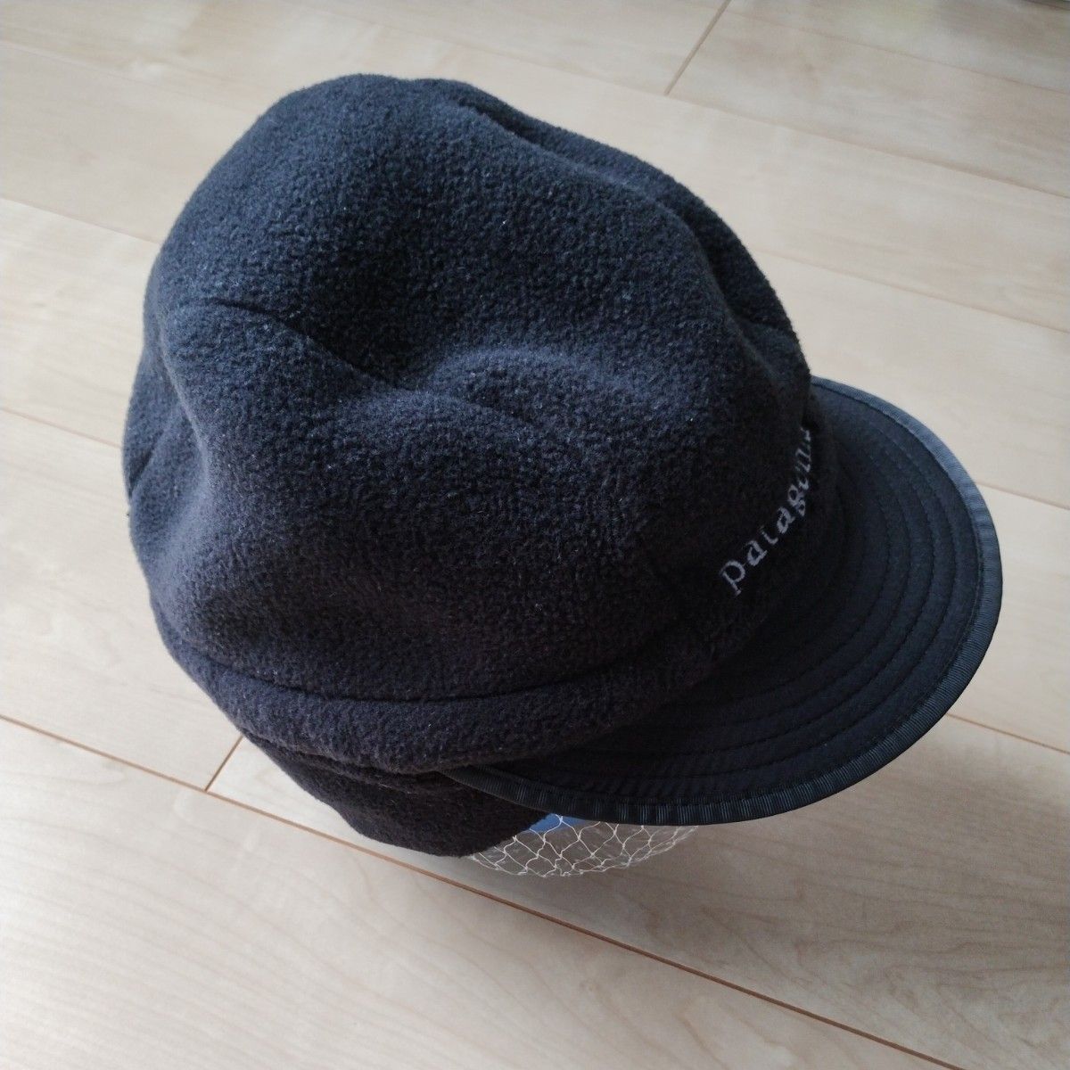 Patagonia パタゴニア 01年製 シンチラ ダックビルハット Synchilla Duckbill Hat  黒 帽子