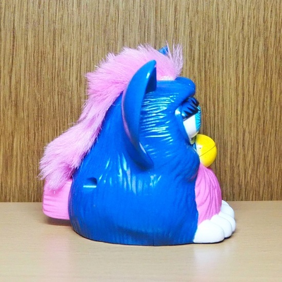 ファービー フィギュア  Furby ブルー ピンク おもちゃ マクドナルド 1998 ミール トイ アメトイ ハッピーセットの画像3