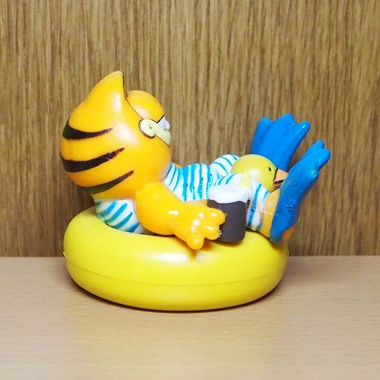 Garfield фигурка PVC надувной круг a Hill Garfield Ame игрушка America герой кошка 