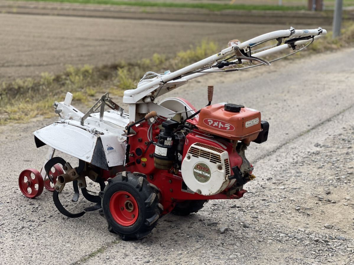 （茨城県常総市発）マメトラ MRV3 管理機 農用トラクター 5.5馬力 引き取り限定 発送不可 耕運機の画像2