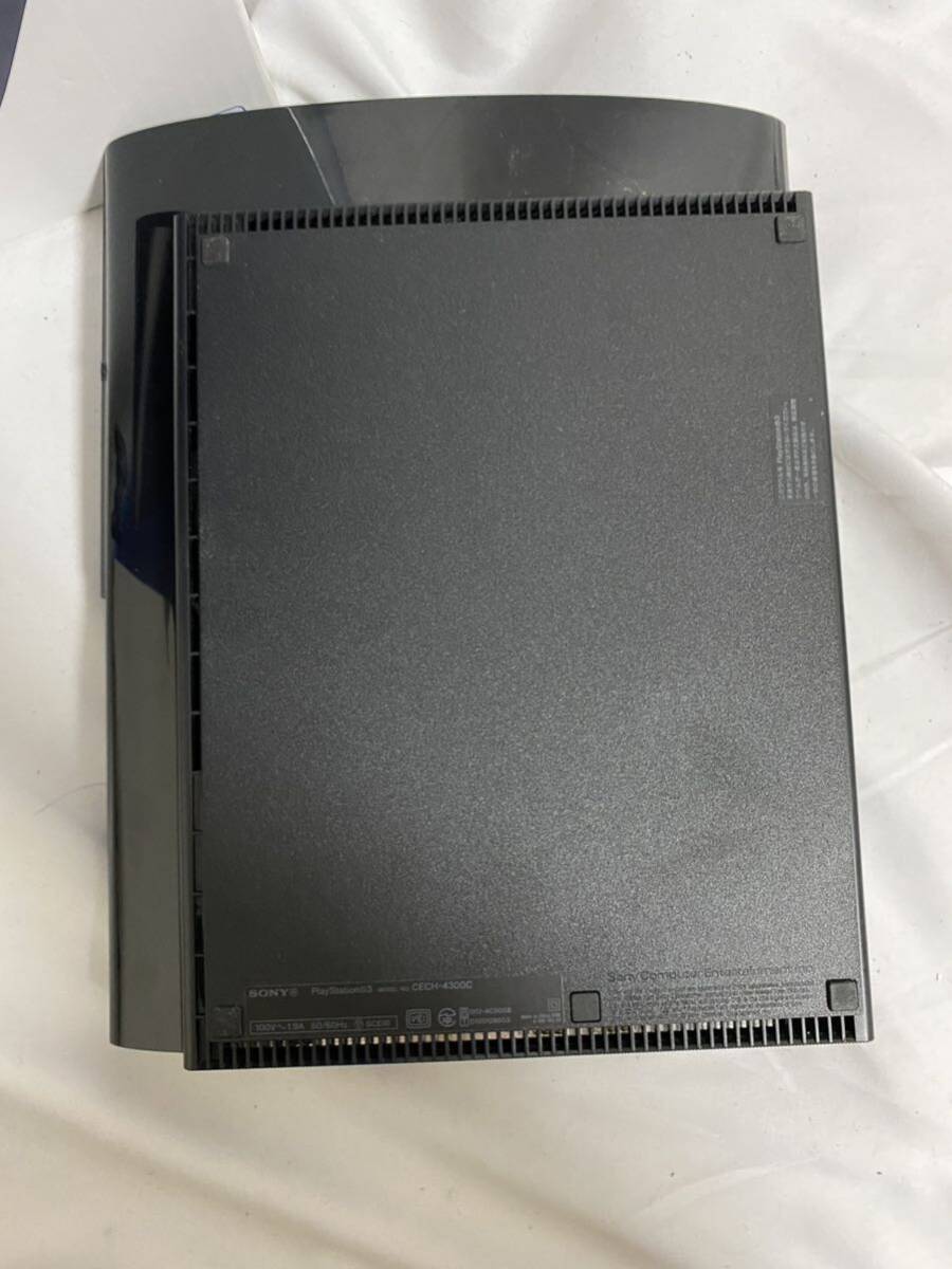 [1 jpy start ]SONY PlayStation CECH-4300C black controller PS3 500GB