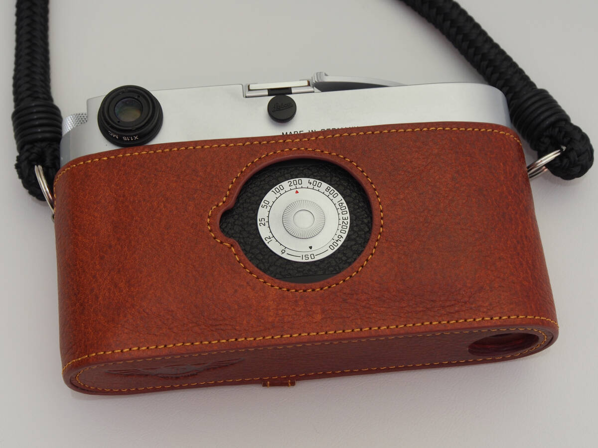Leica ライカ M型用革ケース TP Original ブラウン_画像5