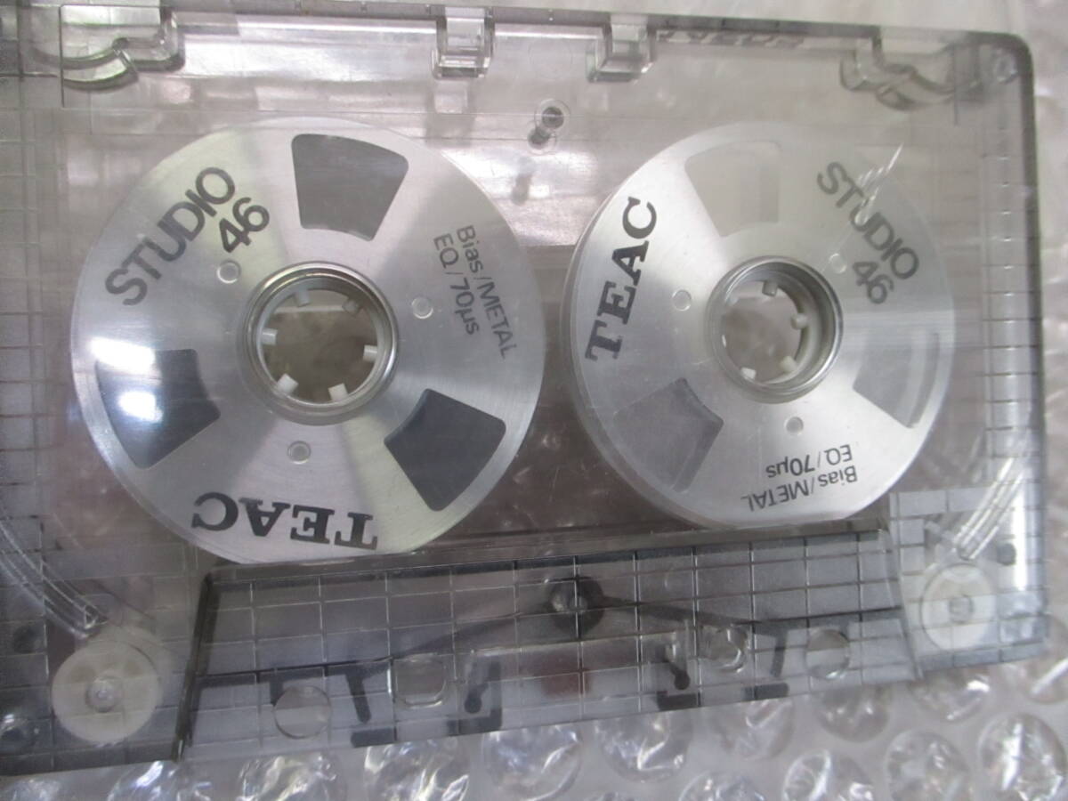 再生OKまとめて★試聴確認済 TEAC カセットテープ STUDIO46 Bias/METALEQ/70μs ティアック メタルポジション★Pの画像5