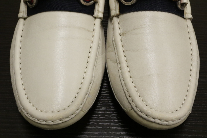 GUCCI Sherry линия обувь для вождения туфли без застежки Loafer мокасины Gucci bamboo web полоса кожа кожа обувь 8.5(27.0)