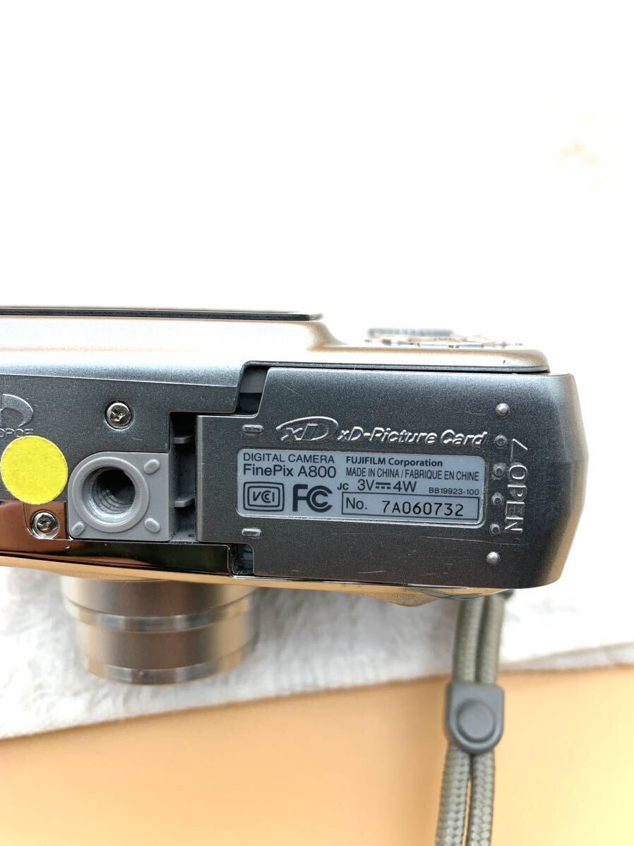 【中古品】 FUJIFILM 富士フイルム Finepix A800 ファインフィックス コンパクトデジタルカメラ 単三乾電池タイプ 830万画素の画像4