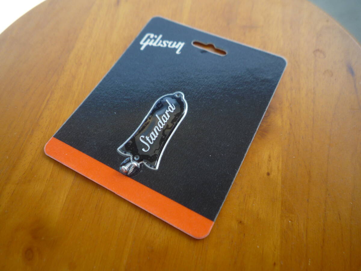 新品 Gibson ギブソン Truss Rod Cover Les Paul Standard トラスロッドカバー PRTR-030の画像1