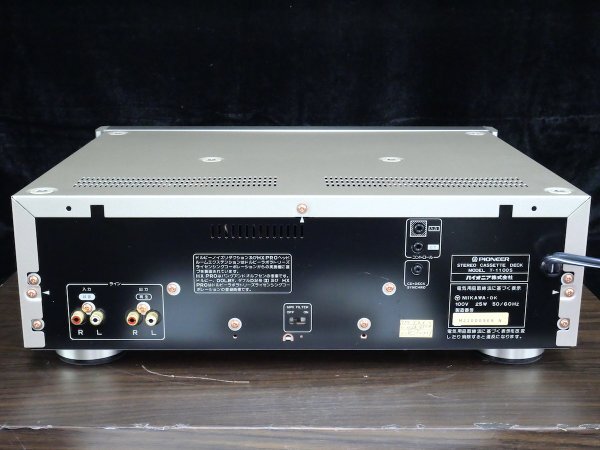 PIONEER パイオニア T-1100S 3ヘッド カセットデッキ ■23636の画像4