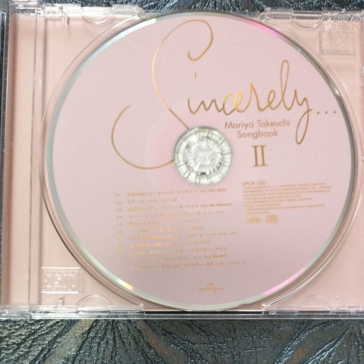 Sincerely…II～Mariya Takeuchi Songbook～/シンディ・ローパー、ジノ・ヴァネリ 他