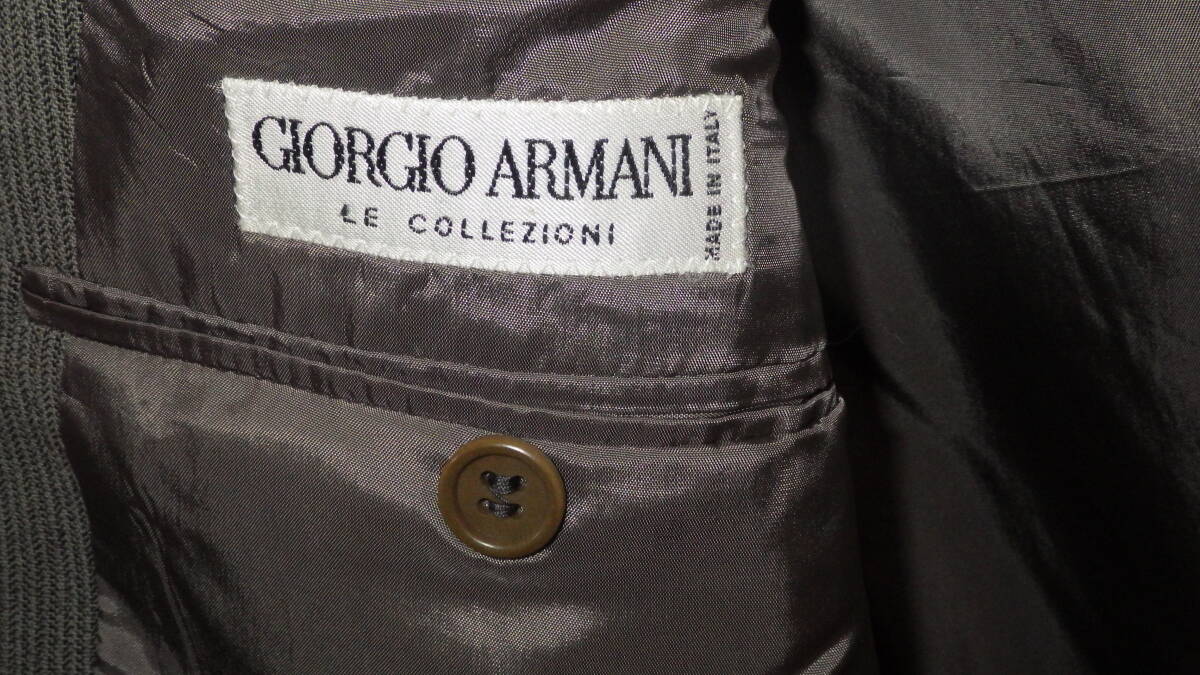 joru geo Armani GIORGIO ARMANI костюм выставить / Италия производства / 52REG размер ( Япония размер LL~3L примерно )
