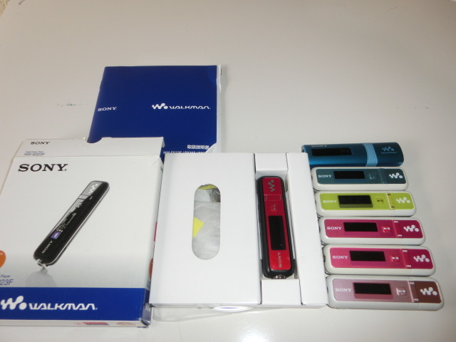 SONYソニー WALKMAN ウォークマン USB 7台 NWZ-B183F NW-E025 NW-E023 NW-E023 NW-E023 NW-E023 NW-E023 ジャンク_画像1