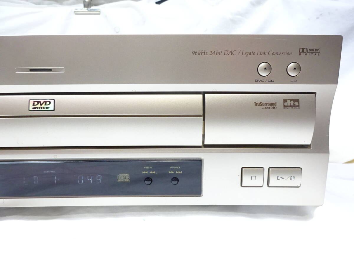 【やや難あり品】 PIONEER パイオニア DVD/LDコンパチブルプレーヤー DVL-919