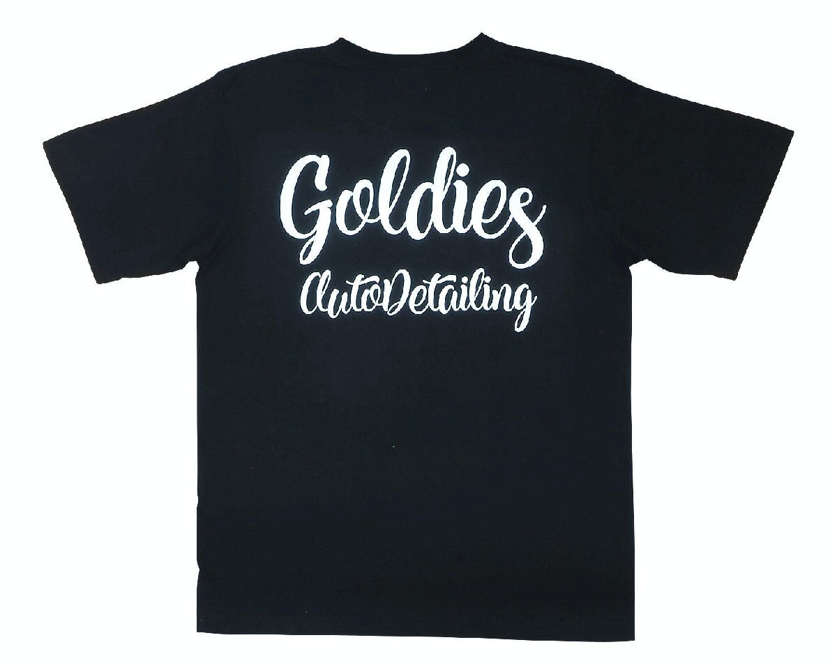 Goldies ゴールディーズ SCRIPT LOGO Tシャツ XLサイズ BK_画像1
