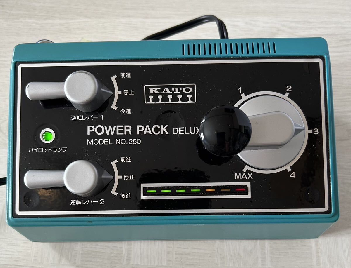 240422D●KATO Nゲージ 鉄道模型 パワーパック【POWER PACK DELUXE NO.250】※通電確認済◆他まとめて売り♪配送方法 おてがる配送宅急便60の画像3