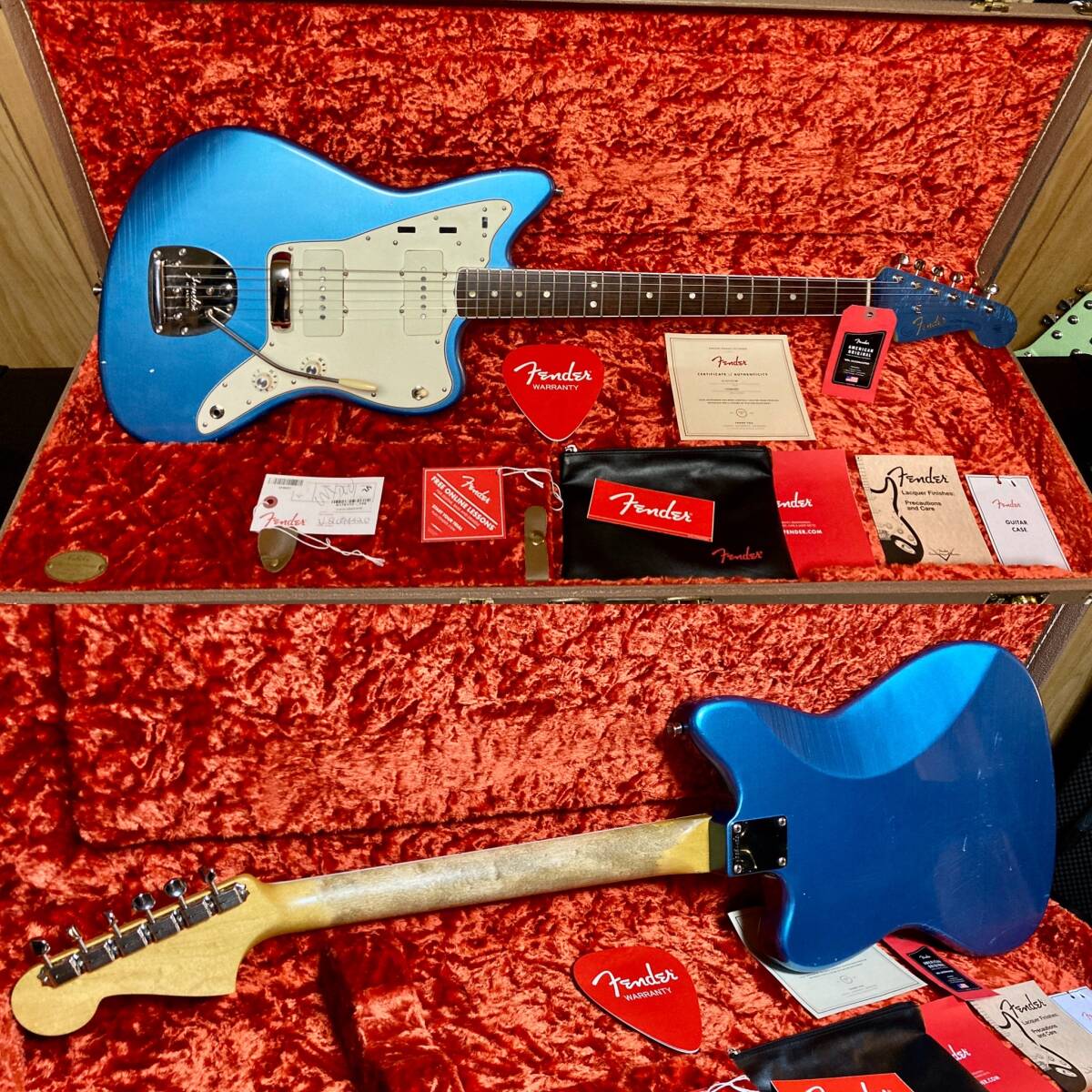 レリック Fender American Original 60s Jazzmaster MJT Lake Placid Blue Relic Refinish ジャズマスター フェンダーの画像1