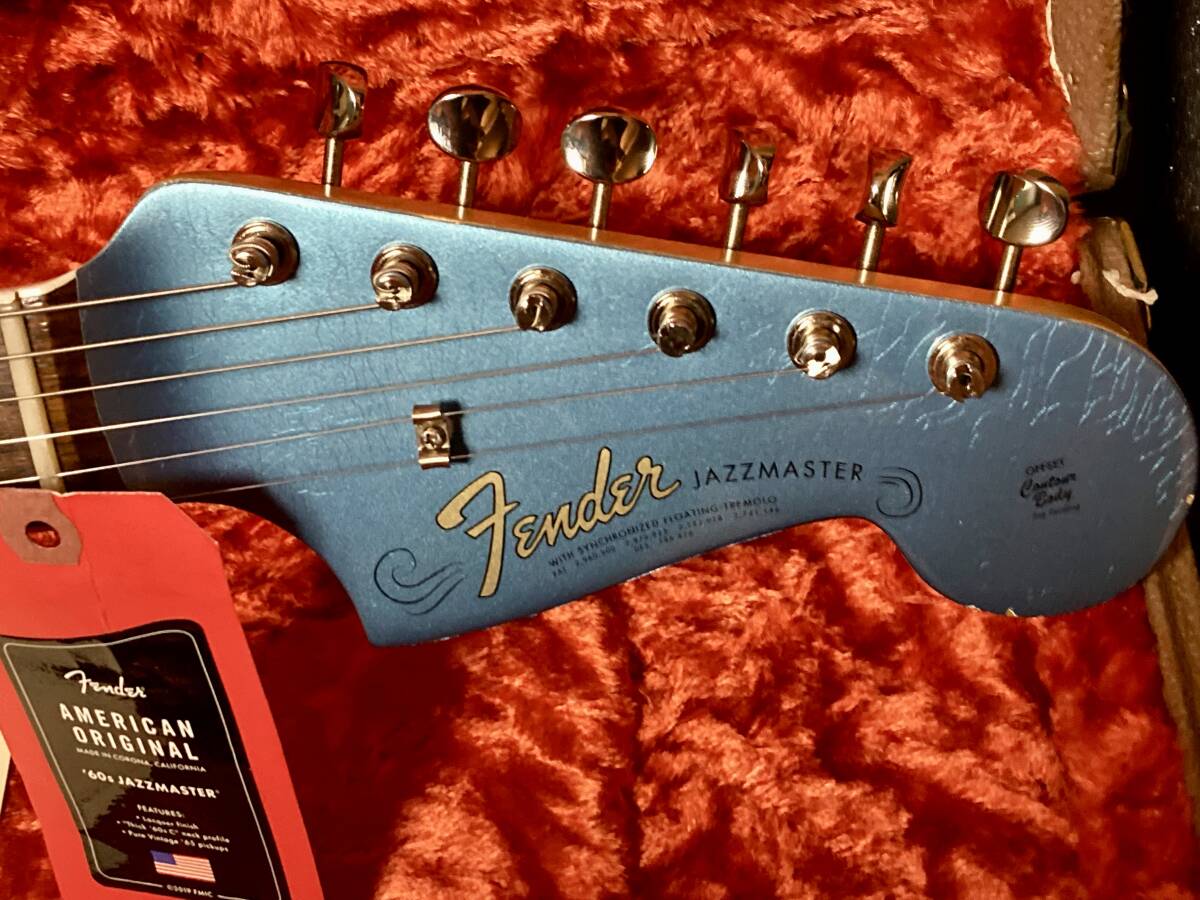 レリック Fender American Original 60s Jazzmaster MJT Lake Placid Blue Relic Refinish ジャズマスター フェンダーの画像9