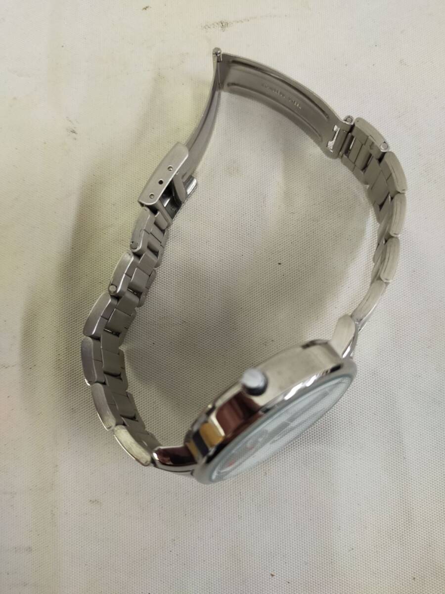 A2-10 時計⑤ S2SQURE 腕時計 48683B 1ATM WATER RESISTANT STAINLESS STEEL BACK JAPAN MOVT.の画像7