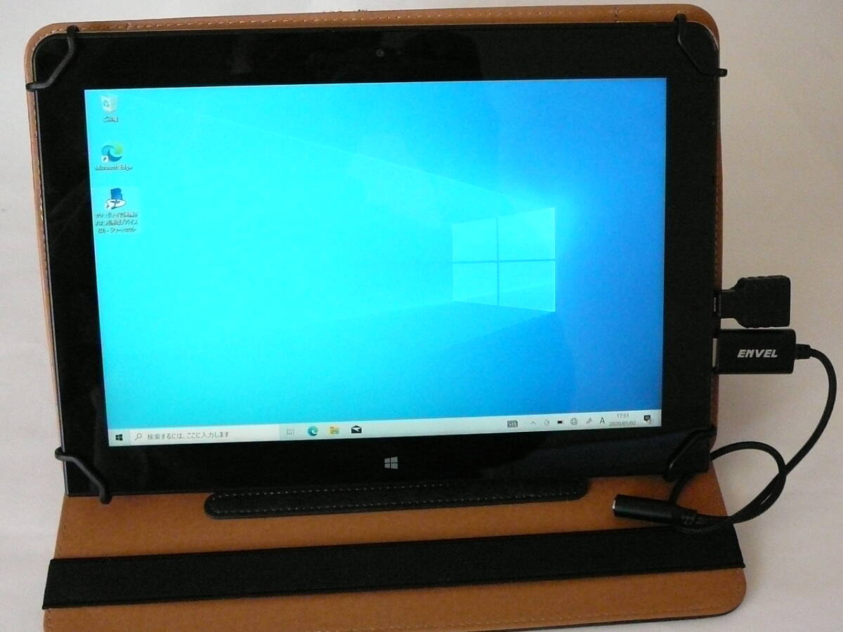 タブレットパソコン NEC VersaPro VT VK24VT10.1型 windows10 電源アダプター付 動作品 その1の画像5