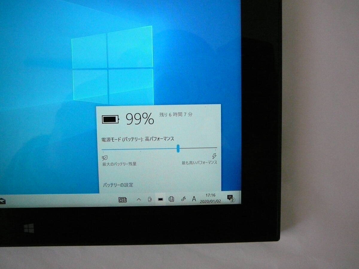 タブレットパソコン NEC VersaPro VT VK24VT10.1型 windows10 電源アダプター付 動作品 その2の画像2