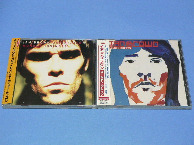 IAN BROWN // UNFINISHED MONKEY BUSINESS / GOLDEN GREATS // CD2枚 Stone Roses ストーン ローゼズの画像1