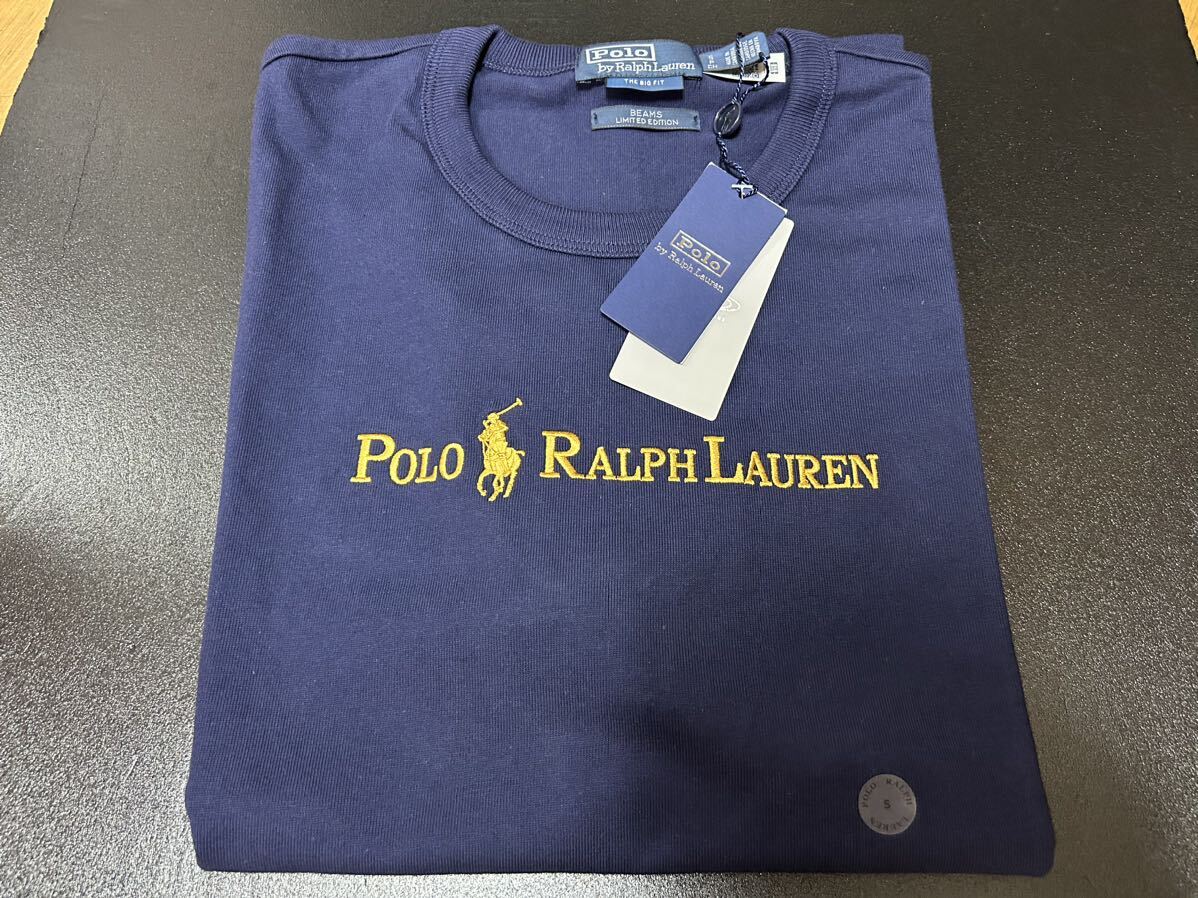 Sサイズ 24SS POLO RALPH LAUREN for BEAMS / 別注 Gold Logo T-Shirt ポロ ラルフローレン ビームス Tee Tシャツ bear ショーツ ハットの画像2