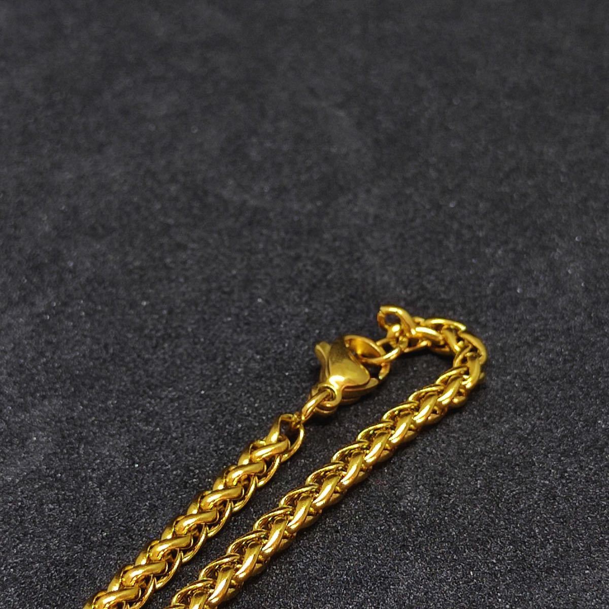 Gold Necklace ロープチェーン 金ネックレス ゴールドネックレス チェーンネックレス 303_画像4