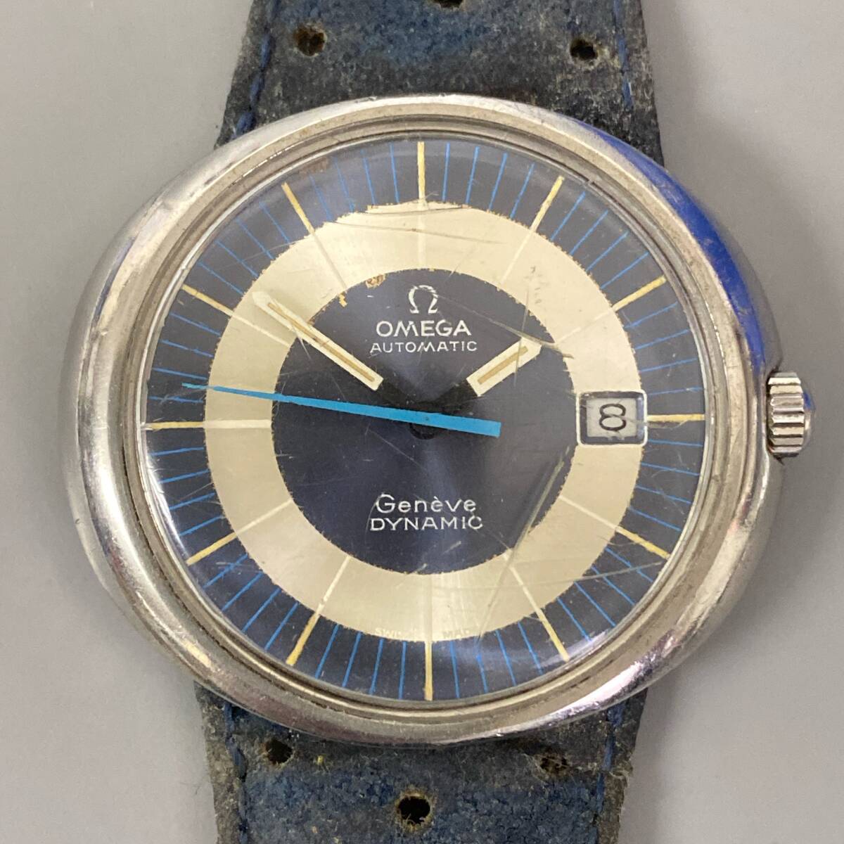 OMEGA オメガ ジュネーブ ダイナミック 横直径410㎜ 中古保管品 / 現状品 稼働品【0409k-3】の画像1