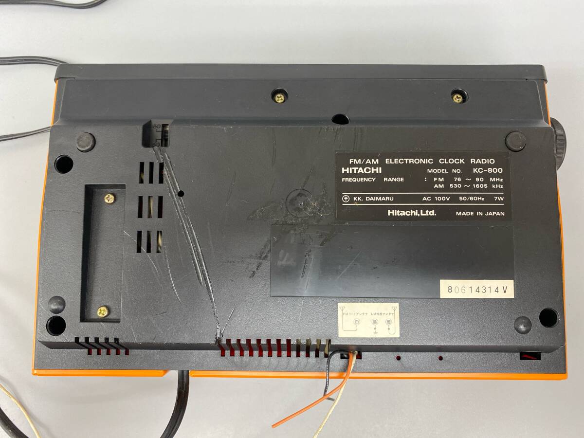 Yahoo!オークション - HITACHI KC-800 FM/AM エレクトロニック Yahoo!オークション - HITACHI KC-800 FM/AM エレクトロニック