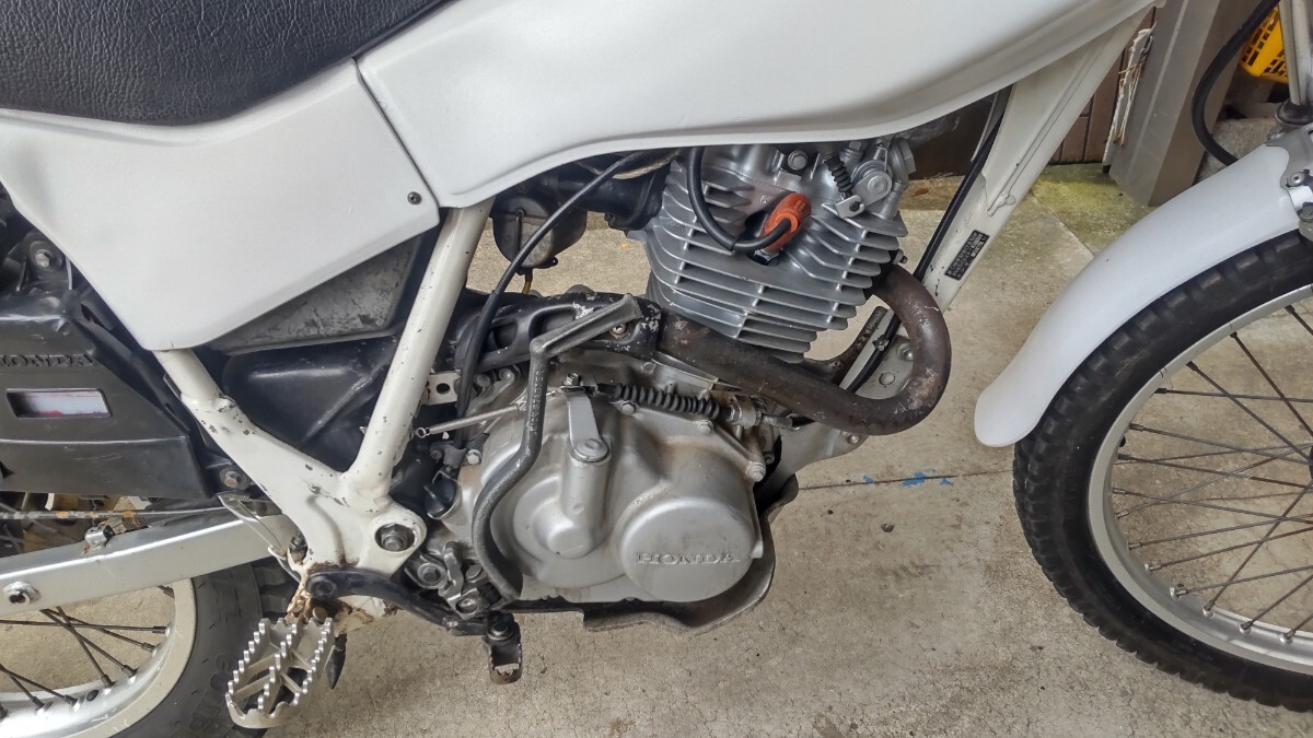 トライアル HONDA TL125 JD06 オフロード 単気筒 125cc （200）原付二種 車体 ホンダ の画像6