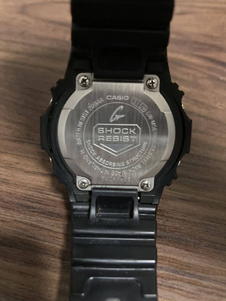 CASIO G-SHOCK GW-M5610電波ソーラー マルチバンド6 ユーズド 完動品！の画像4