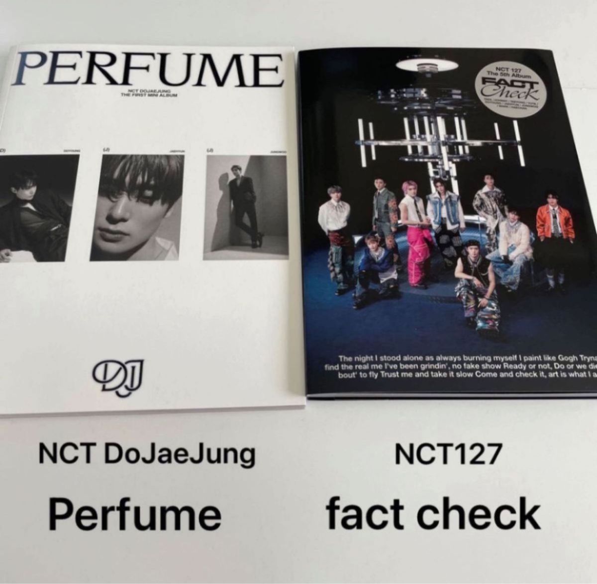 NCTドジェジョン Perfume ＋NCT127 fact check アルバムセット