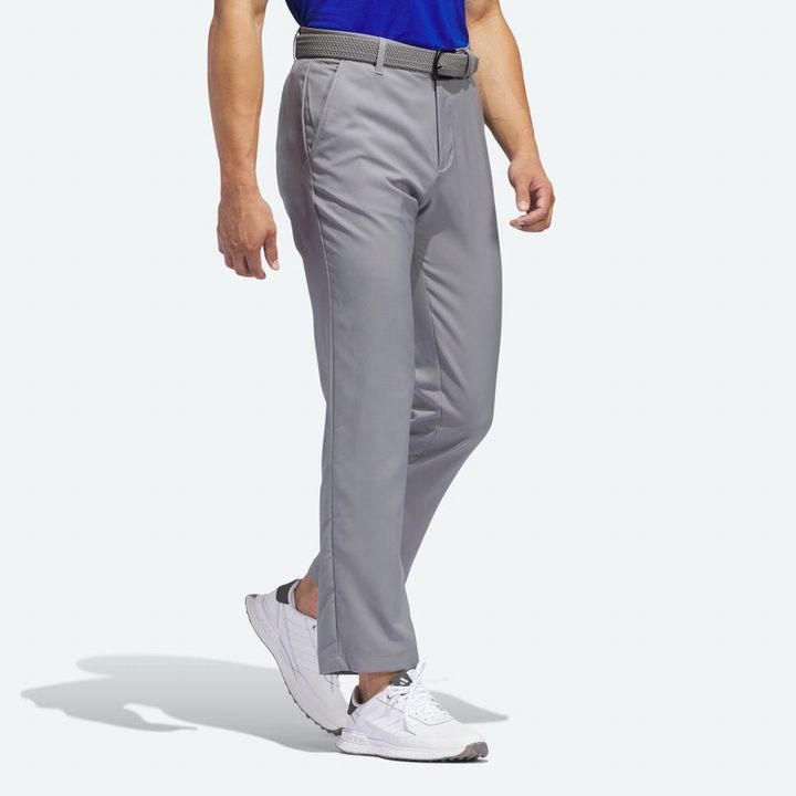 R312 新品 adidas GOLF アディダス ゴルフ 春夏 ストレッチ フルレングス パンツ 軽量 88 グレー