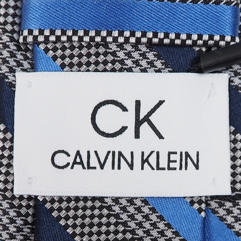  new goods regular price 1.4 ten thousand Calvin Klein made in Japan silk 100% thousand bird ..reji men taru necktie CALVIN KLEIN business Onward . mountain 
