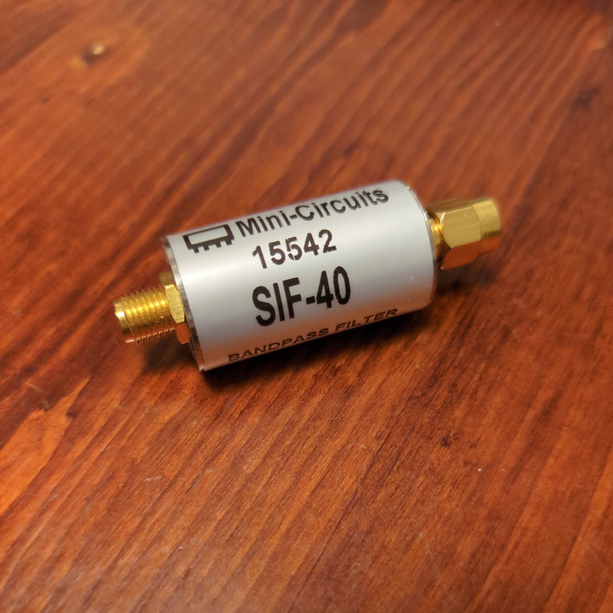 Mini-Circuits SIF-40 Lumped LC Band Pass Filter, 35 - 49 MHz, 50 ミニサーキット社製 バンドパスフィルタ_画像1