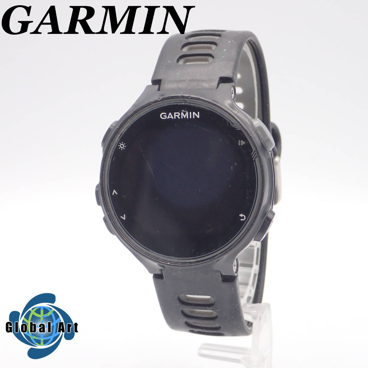 え03477/GARMIN ガーミン/スマートウォッチ/メンズ腕時計/ブラック/動作未確認の画像1