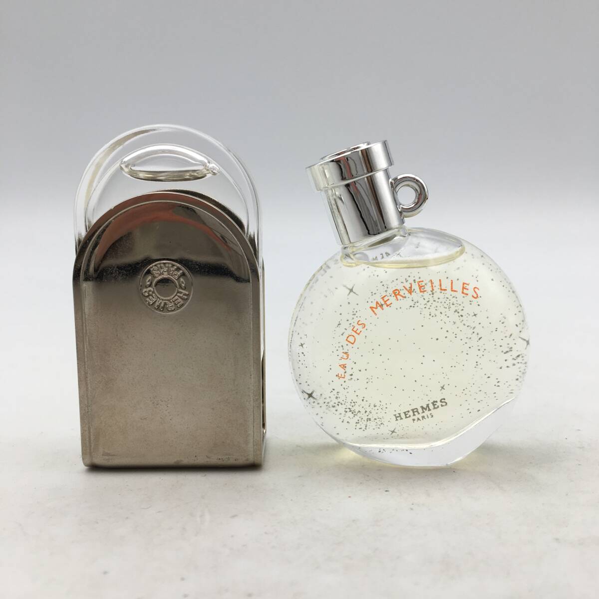 ★E03817【未使用保管品】HERMES エルメス/ミニ香水/ナイルの庭/オーデメルヴェイユ 等/7.5ml/箱付_画像2