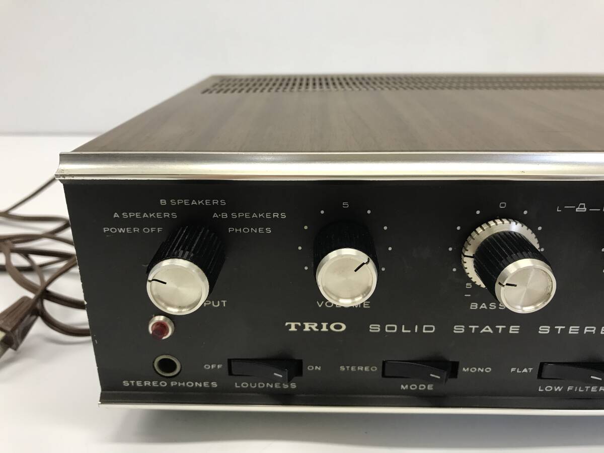 TRIO TW-61 トリオ ステレオアンプ SOLID STATE STEREO AMPLIFIER 音響機器 オーディオ機器 動作未確認 現状品の画像4
