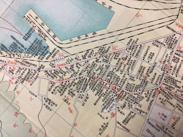 古地図●日本商工業別明細図 室蘭市●昭和二十八年●東京交通社発行●書込み有の画像6