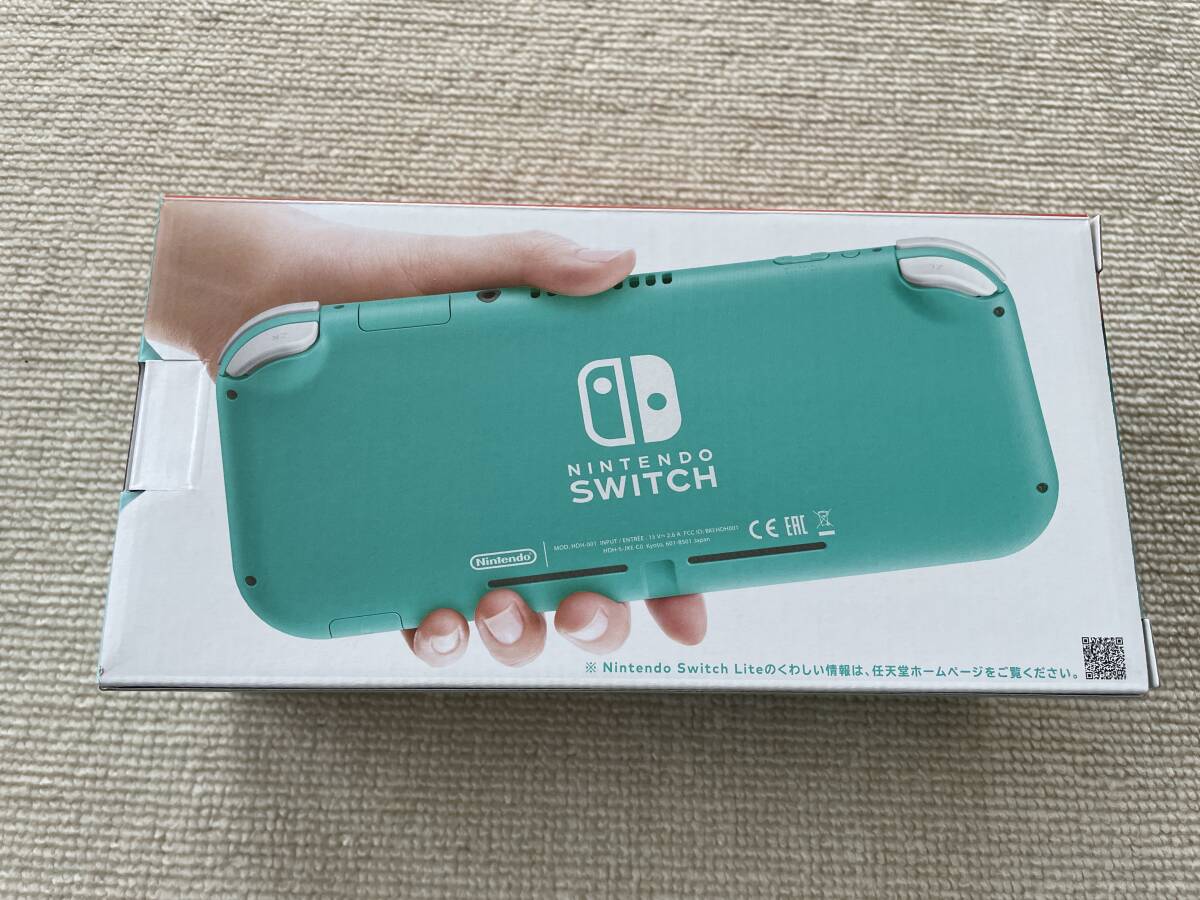 【新品未使用】 Nintendo Switch Lite ターコイズ　[店舗印なし]_画像3