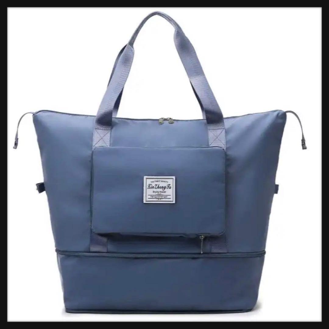  blue 2way Boston bag enhancing multifunction waterproof .. travel going to school commuting outdoor high capacity A