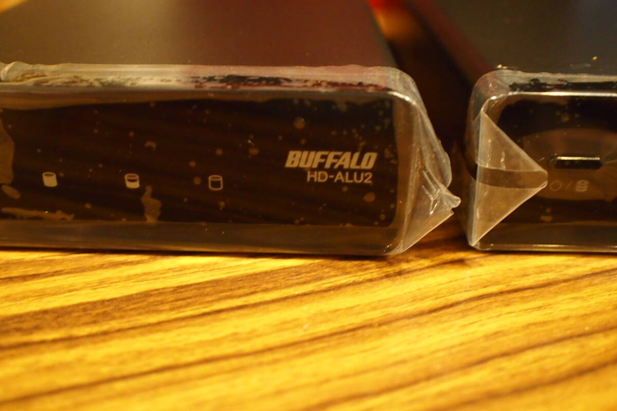 テレビ用USBハードディスク 1.5Tx2台 新品 buffalo HD-AL1.5TU2  残量メーター付き レグザ・アクオス・ブラビアの画像3