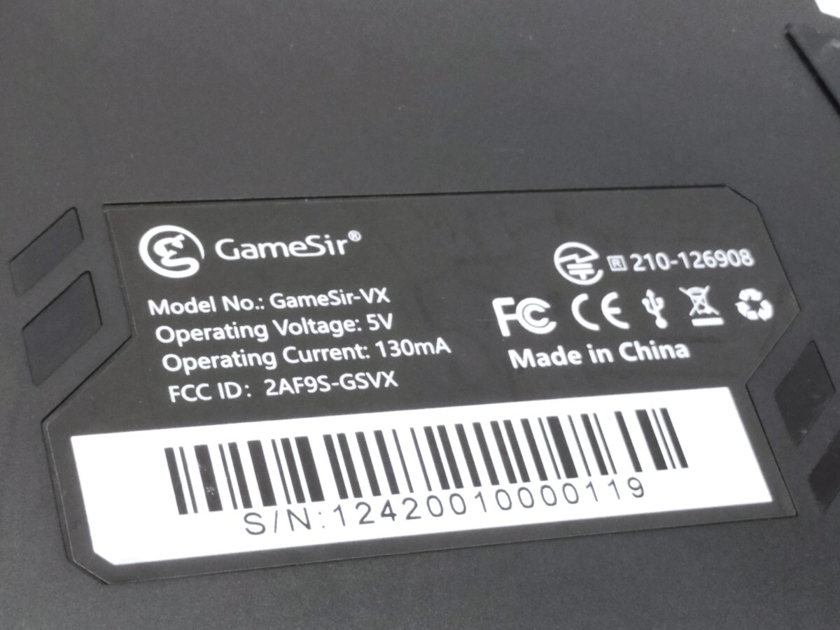 管理1305 GameSir ゲーミングキーボード GameSir-VX 汚れあり 未確認 ジャンクの画像6