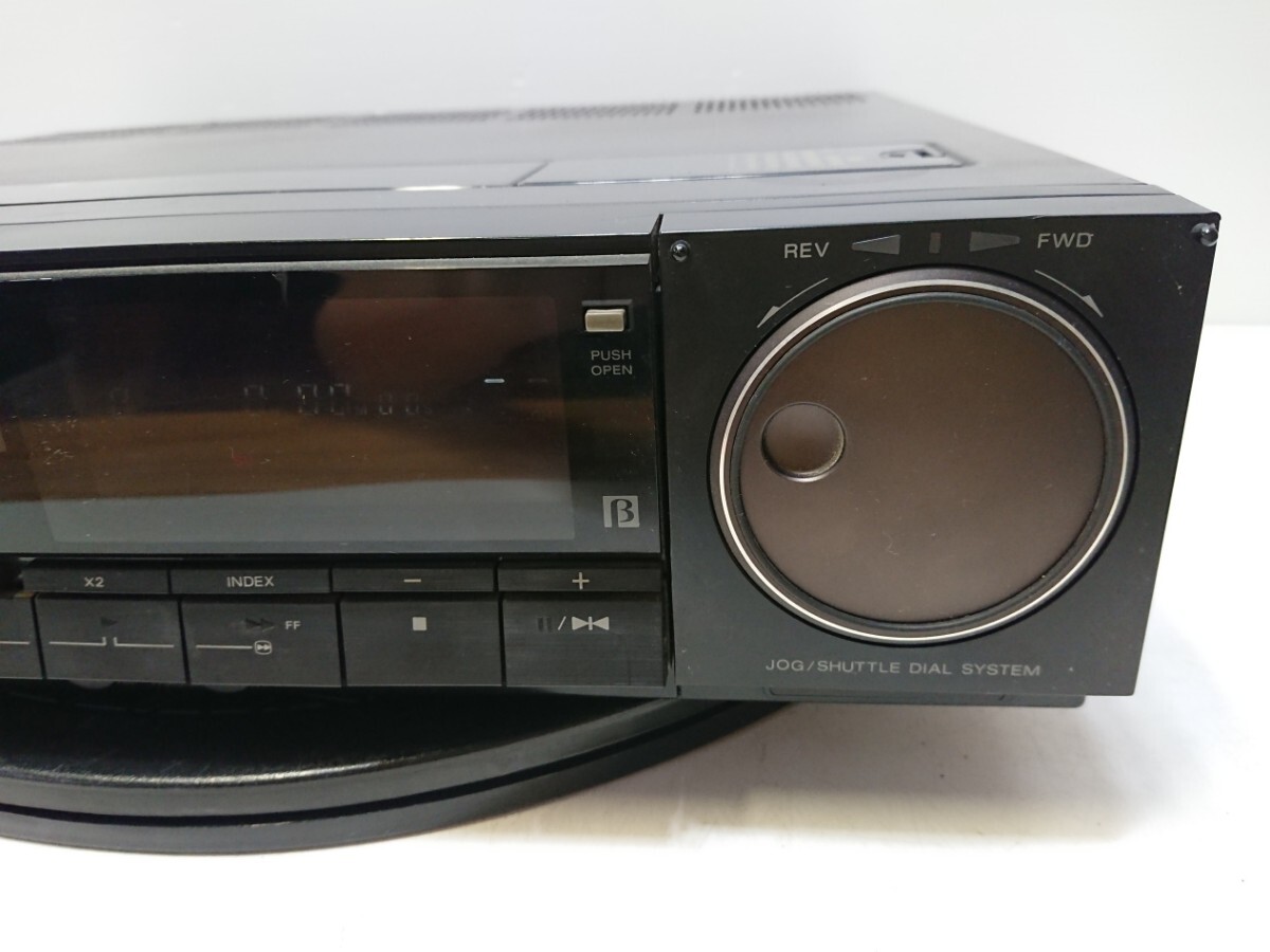 管理1346 SONY ソニー Betamax ベータマックス SL-HF900MKⅡ ビデオカセットレコーダー 通電確認済み ジャンクの画像4
