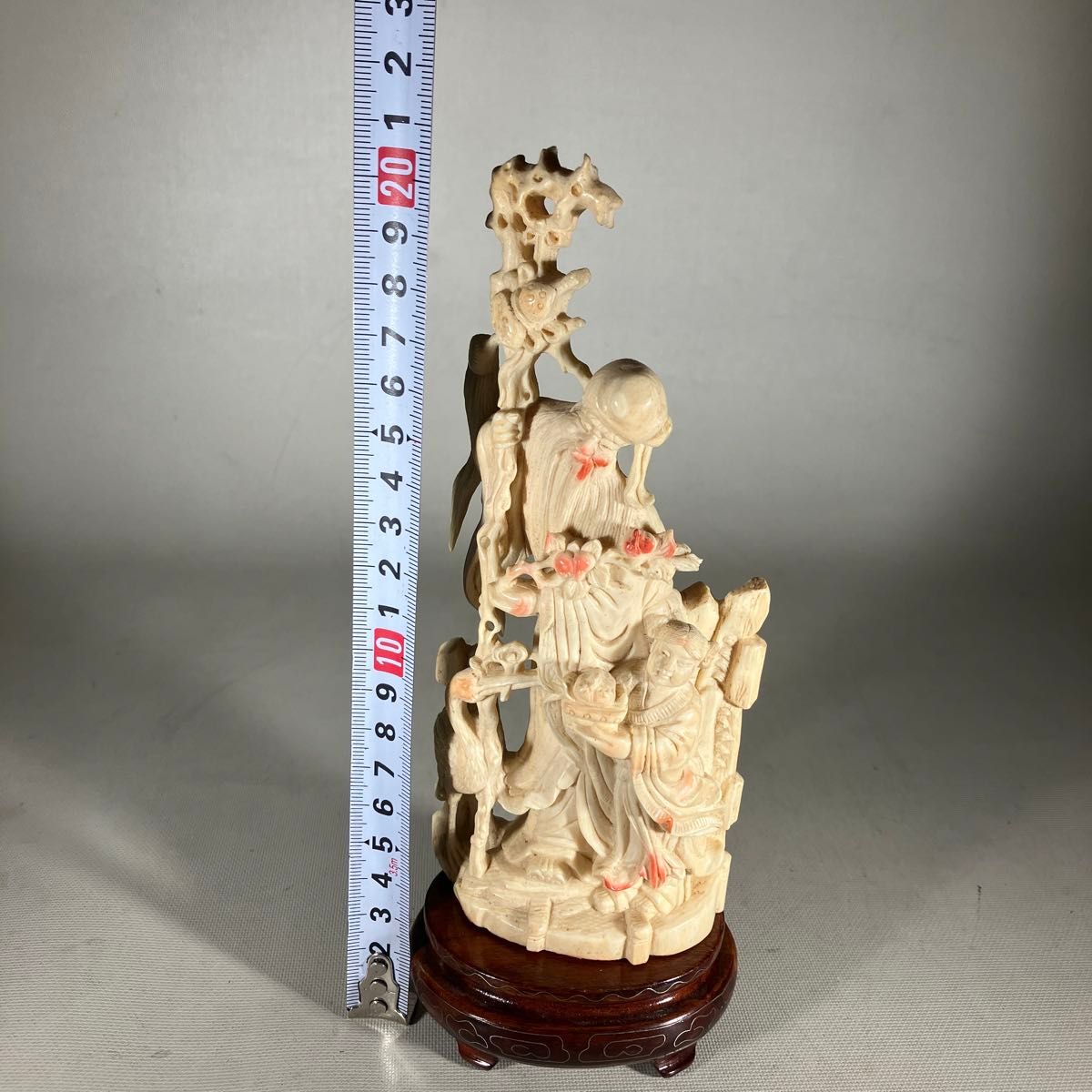 赤アイボリー 天然素材 特殊白材 嘴 合い箱 彫刻工芸品 置物 インテリア 彫刻| 赤アイボリー 天然素材 特殊白材 嘴 合い箱 彫刻工芸品 置物 インテリア 彫刻|