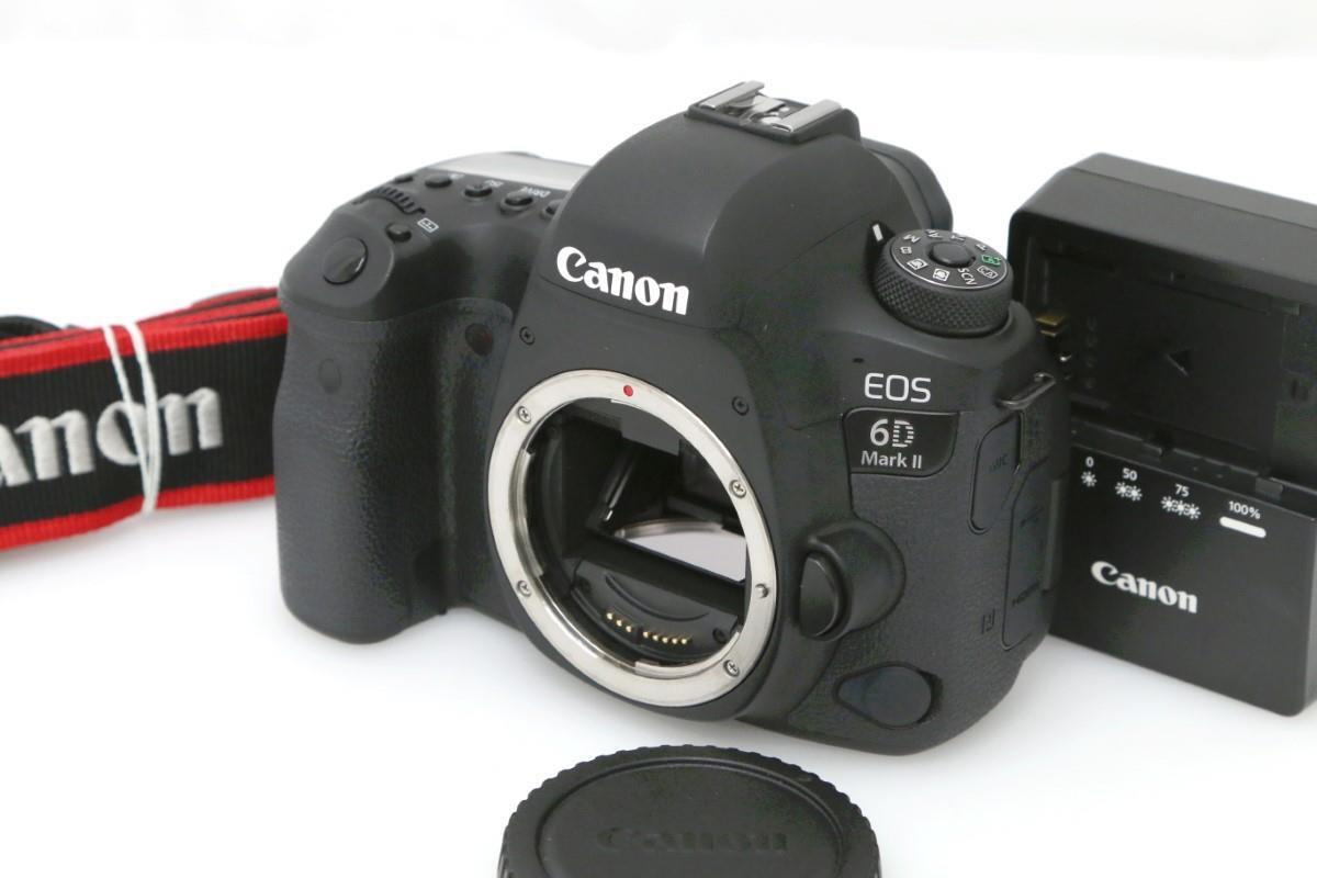 極美品｜キヤノン EOS 6D Mark II ボディ CA01-T1265-2P2B Canon EFマウント フルサイズ DIGIC 7 ハイアマチュア_画像1