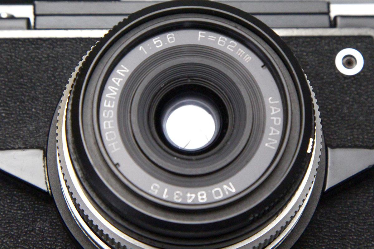 難有品｜ホースマン CONVERTIBLE HORSEMAN 62mm F5.6 CA01-A7440-2C3-ψ ホースマン コンバーチブル 中判 フィルム カメラの画像10