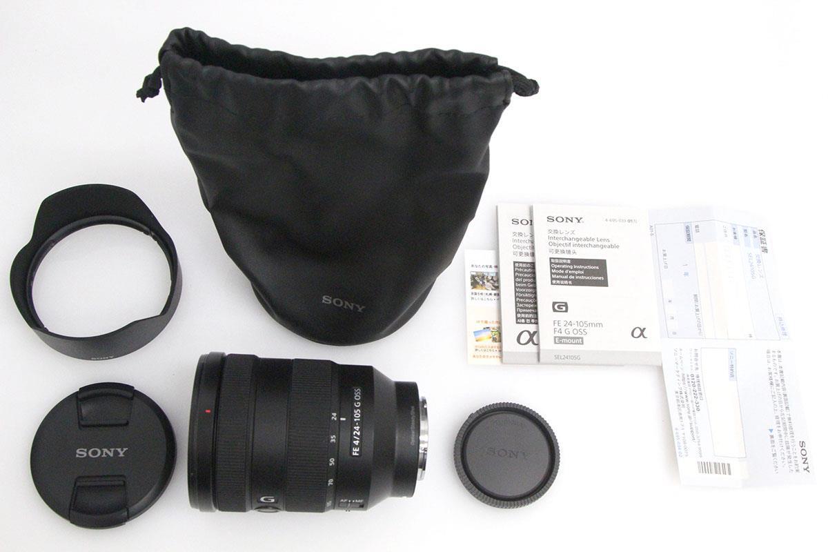 美品｜ソニー FE 24-105mm F4 G OSS SEL24105G CA01-A7578-2A2B SONY 標準ズームレンズ Eマウント 35mmフルサイズ 中古_画像2