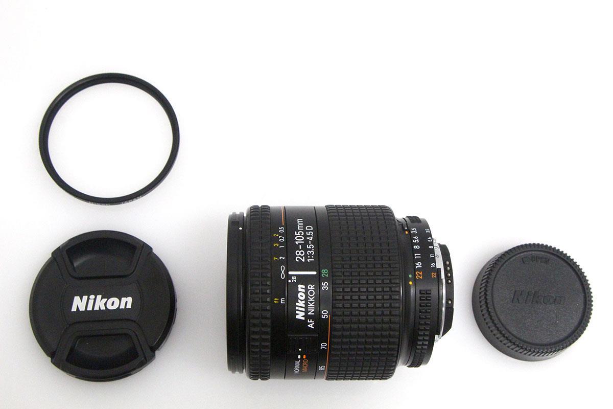 美品｜ニコン Ai AF Zoom Nikkor 28-105mm F3.5-4.5D CA01-A7614-2R3A Nikon ニッコール Fマウント ズームレンズマクロ撮影 中古の画像2
