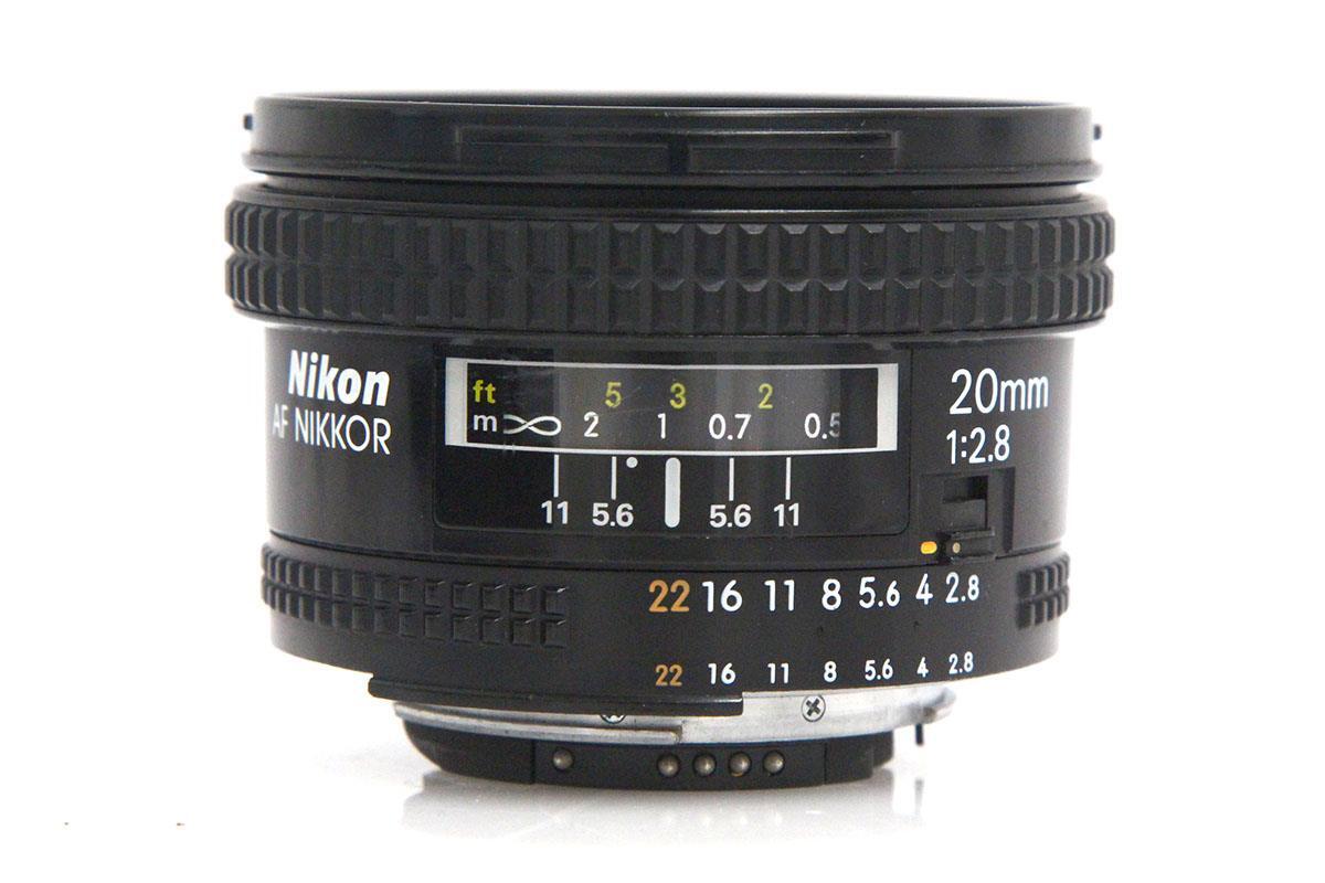 難有品｜ニコン Ai AF Nikkor 20mm f2.8D CA01-A7625-3T3B-ψ レンズ オールド Fマウント ニッコール 単焦点 フルサイズ AF_画像3